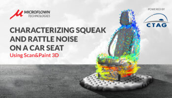 Characterizing squeak and rattle noise on a car seat