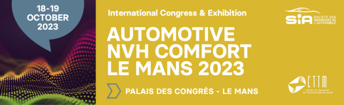 SIA NVH 2023 confernce banner