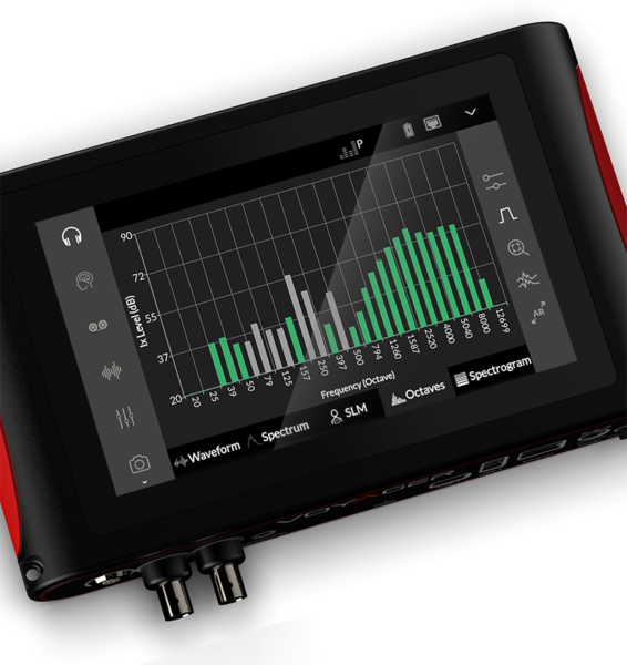 Sound intensity bars