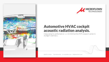 Automotive HVAC cockpit acoustic radiation analysis and source ranking