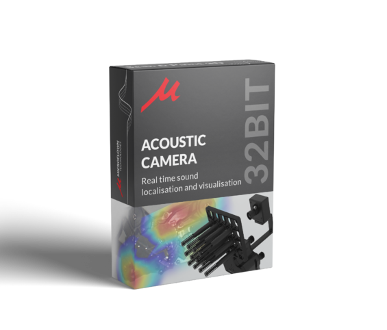 Software box Acoustic camera 32 bit