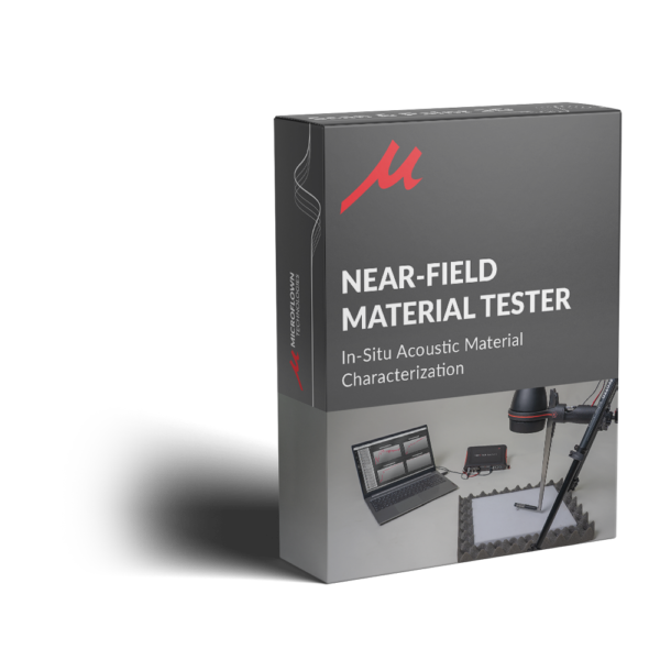 Software box Near Field material tester web